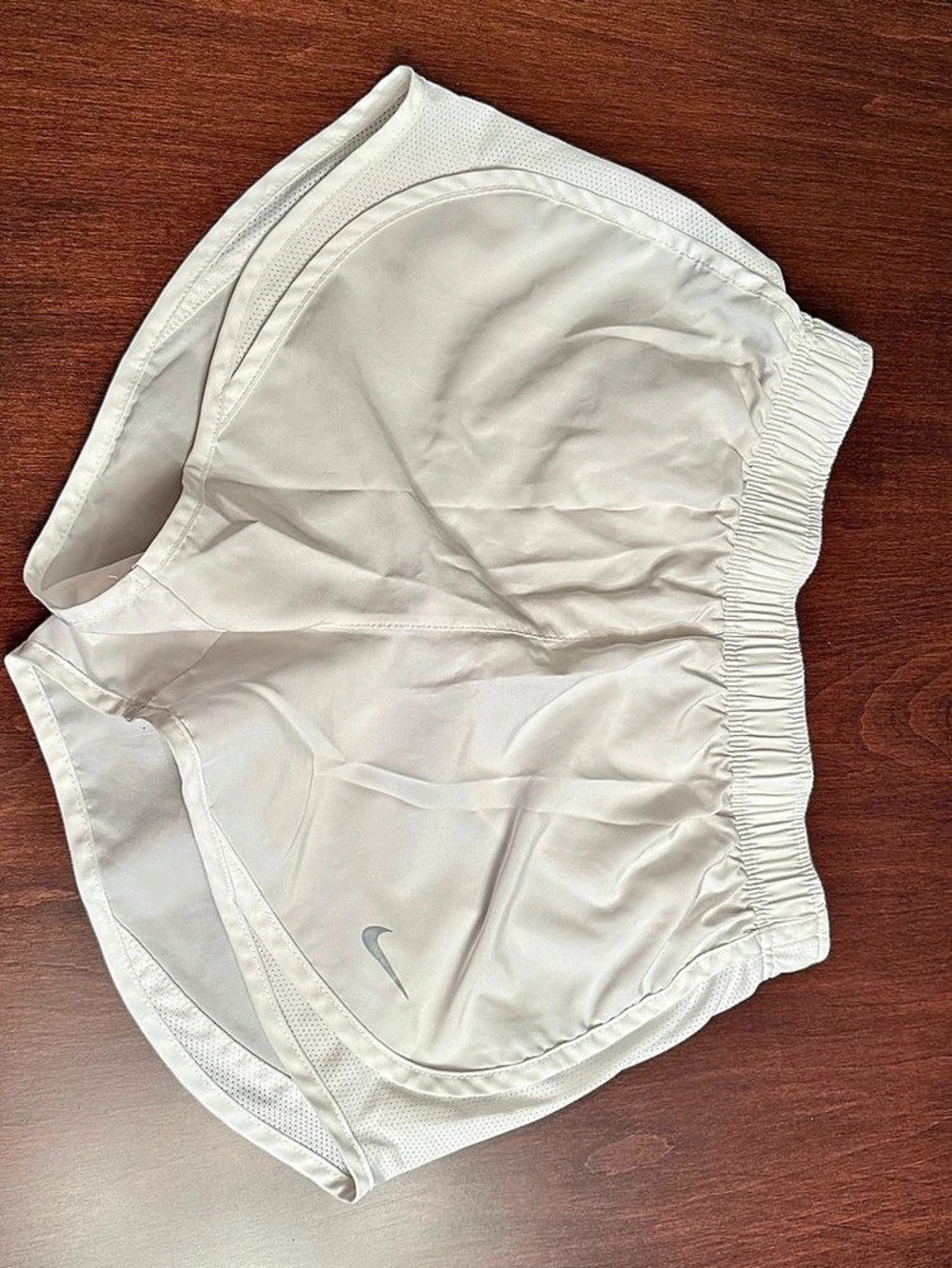 Nike Tempo Dri-FIT Running Shorts White XS